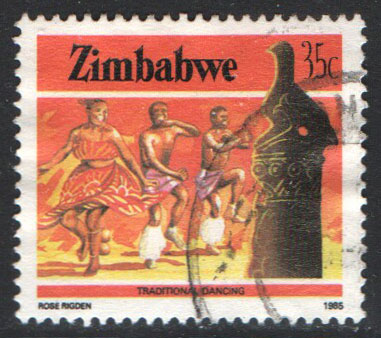 Zimbabwe Scott 509 Used